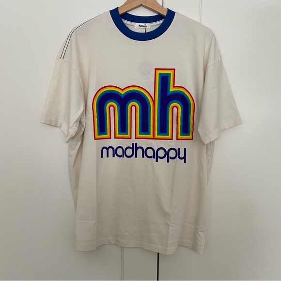 Madhappy Tops - MadHappy rainbow ringer tee